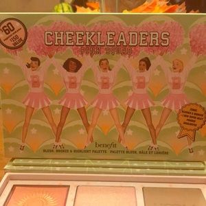Benefit cheerleaders pink squad